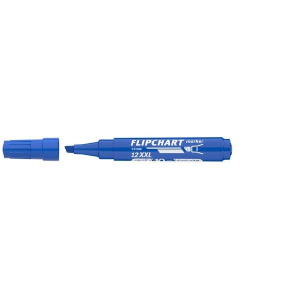 Flipchart marker vízbázisú 1-4mm, vágott Artip 12XXL kék