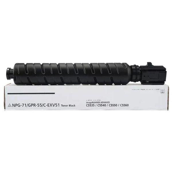 Premium Canon CEXV51 C-EXV51 Black Utángyártott Toner 69.000 oldal kapacitás