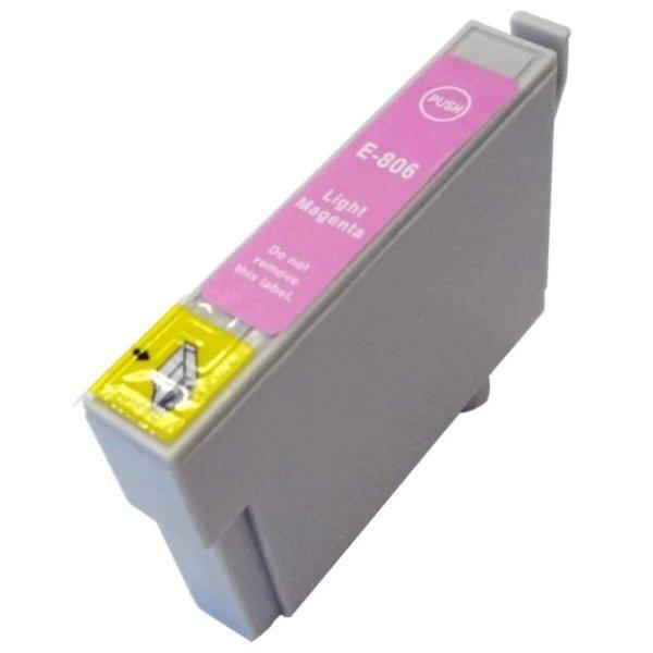 Premium Epson T0806 Light Magenta Utángyártott Tintapatron