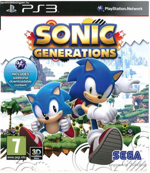 Sonic Generations Ps3 játék