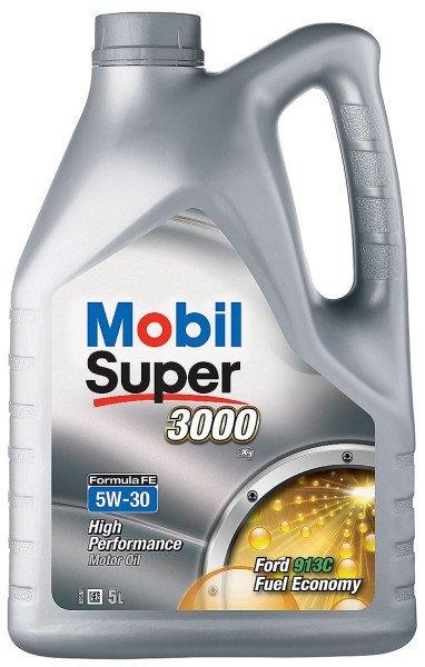 Mobil super 3000fe 5w30 5l a5/b5 wss-m2c913-d motorolaj