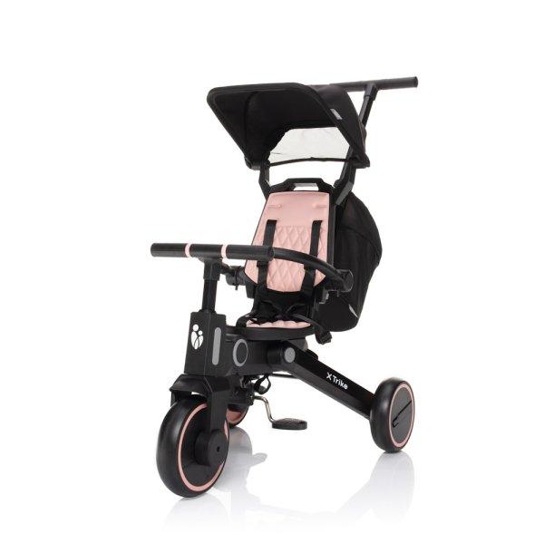 Zopa tricikli X Trike tolókarral Quartz Pink MTB