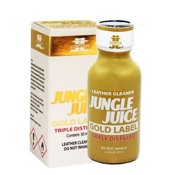 Jungle Juice Gold Label Triple Distilled Poppers 30ml bőrtisztító folyadék