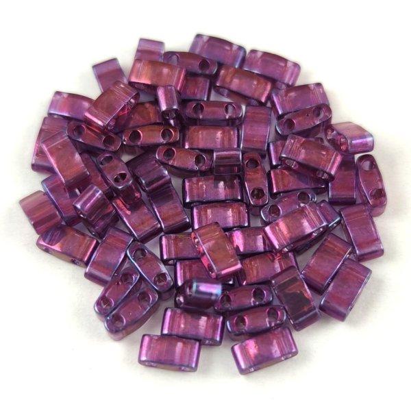 Miyuki féltila gyöngy - 316 - Rainbow Amethyst Gold Luster - 2.3x5mm