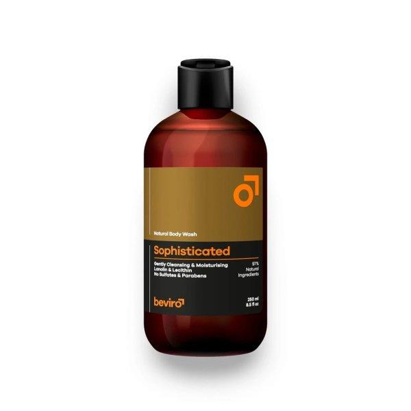 beviro Természetes tusfürdő Sophisticated (Natural Body Wash)
250 ml