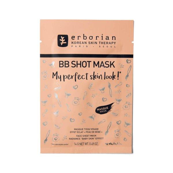 Erborian Bőrvilágosító arcmaszk BB Shot Mask (Face Sheet
Mask) 14 g