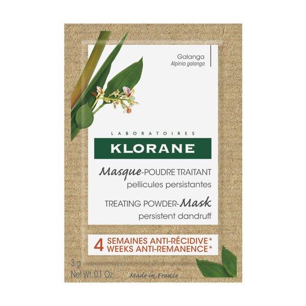 Klorane Korpásodás elleni hajmaszk (Treating Powder-Mask) 8 x 3 g