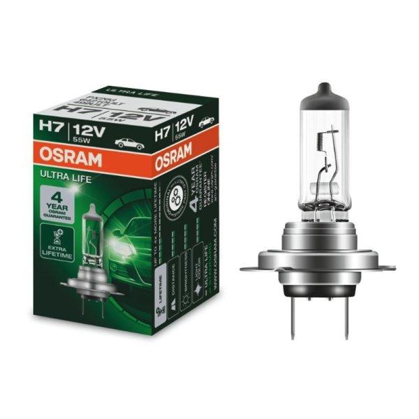 OSRAM Ultra Life H7 12V 55W Halogén Izzó