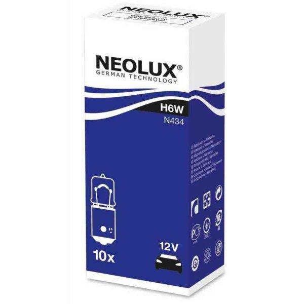  Neolux N434 12V 6W H6W BAX9s jelzőizzó