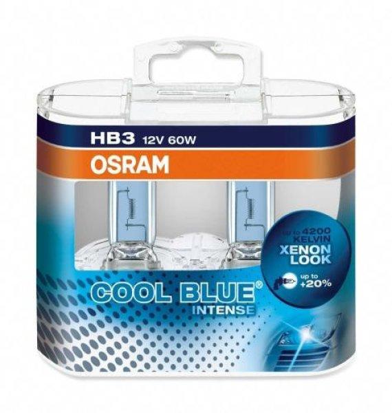 OSRAM Cool Blue Intense (Next Gen) HB3 12V 60W Halogén Izzók (2 db)