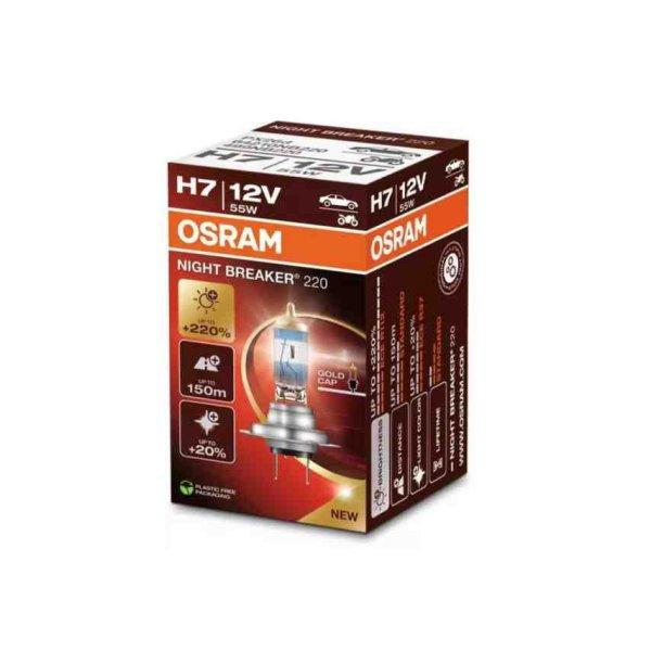 OSRAM Night Breaker 220 H7 12V 55W Halogén Izzó