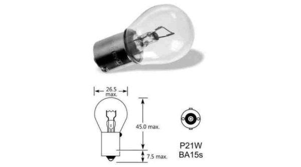 ELTA 317TB 6V 21W BA15s Autóizzó