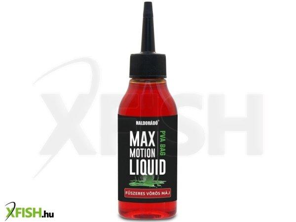 Haldorádó Max Motion Pva Bag Liquid - Fűszeres Vörös Máj 100ml