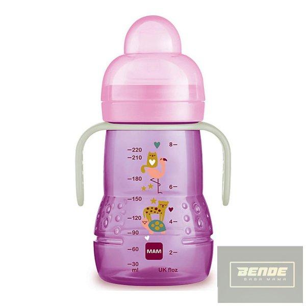 MAM ivópohár Trainer Night 220ml 4hó lány
