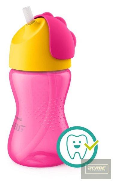 Philips AVENT SCF798/02 Itatópohár rugalmas szívószállal 300ml lányos