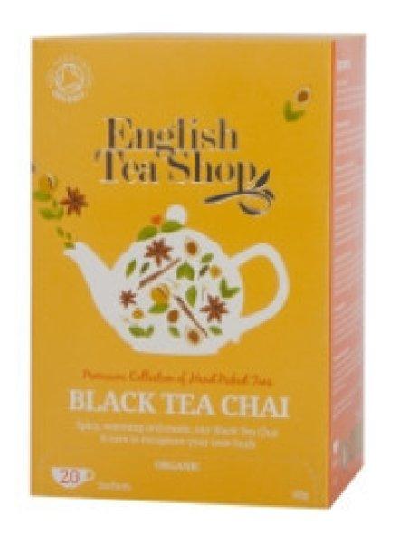 Ets bio fekete tea chai 20x2 g 40 g