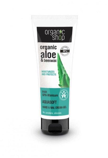 Organic Shop bio ír spa-terápia kéz-és körömápoló gél 75 ml