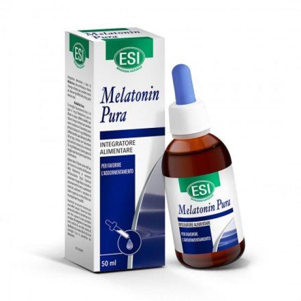 ESI® Melatonin Pura csepp - 50 adagos folyékony vegán formula, vérnarancs
ízben 50 ml