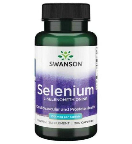 Swanson Selenium 100 mcg (200) kapsz.