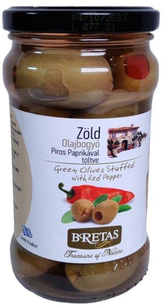 BRETAS OLAJBOGYÓ-ZÖLD PAPRIKÁVAL 300G