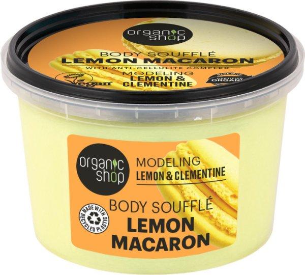 Organic Shop "Lemon Macaron" alakformáló testszuflé citrommal és
klementinnel 