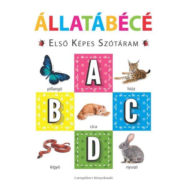 Állatábécé – Első képes szótáram – Szivacskönyv