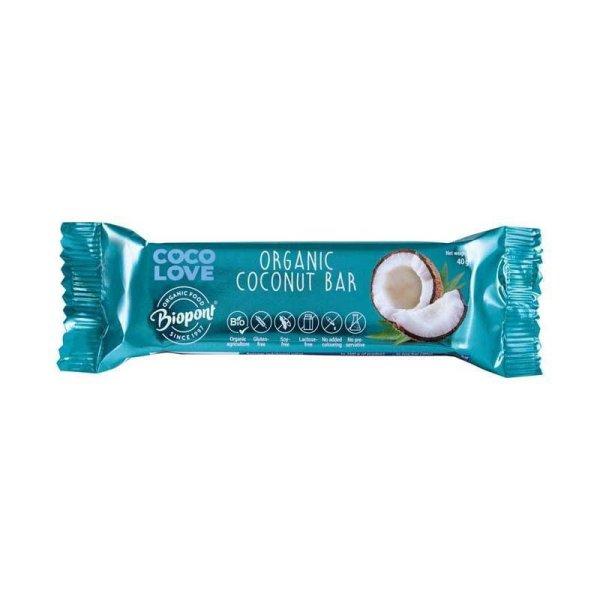 Biopont bio coco love kókuszos szelet 40 g