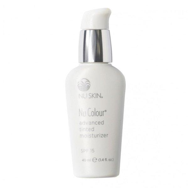 Nu Skin Nu Colour Advanced Tinted Moisturizer SPF 15 - Medium Beige
(közepesbézs színű hidratáló fényvédelemmel) 40ml