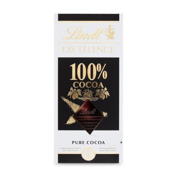 LINDT EXCELLENCE ÉTCSOKOLÁDÉ 100%