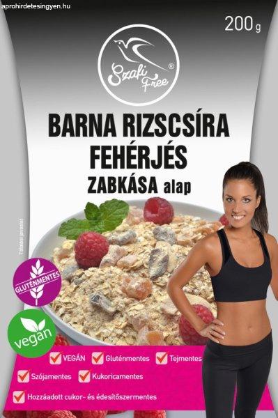 Szafi Free barna rizscsíra fehérjés zabkása alap 200 g