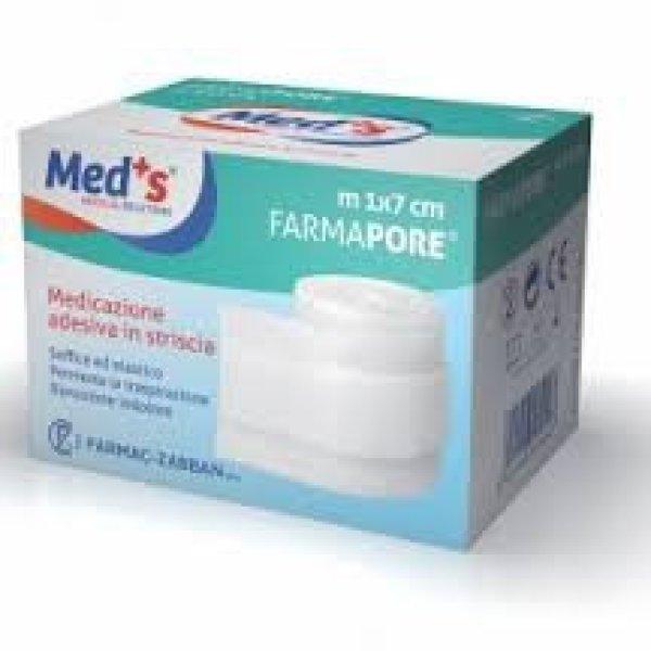 MED'S FARMAPORE vágható nem szőtt hypoallergén sebtapasz Kiszerelés:
1m x 4cm 1db