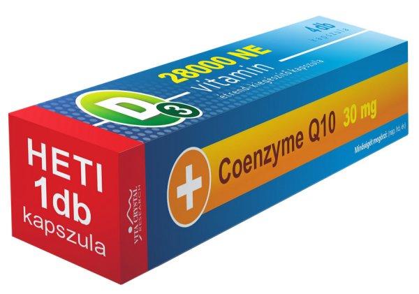 Vita Crystal D3-vitamin 28 000 NE Q10 4 db