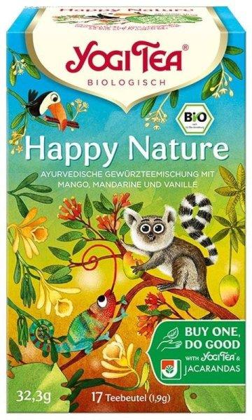 YOGI BIO HAPPY NATURE TEA 17 FILTER