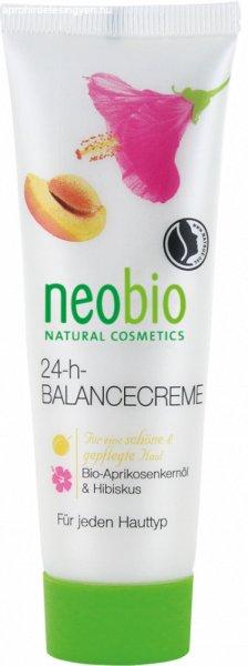 Neobio arckrém 24h kiegyensúlyozó bio sárgabarackmag-olajjal 50 ml