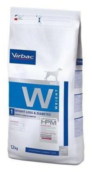 Virbac HPM Diet Dog Weight 1 Loss & Diabetes 12 kg