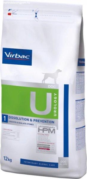 Virbac HPM Diet Dog Urology Dissolution & Prevention U1 12 kg