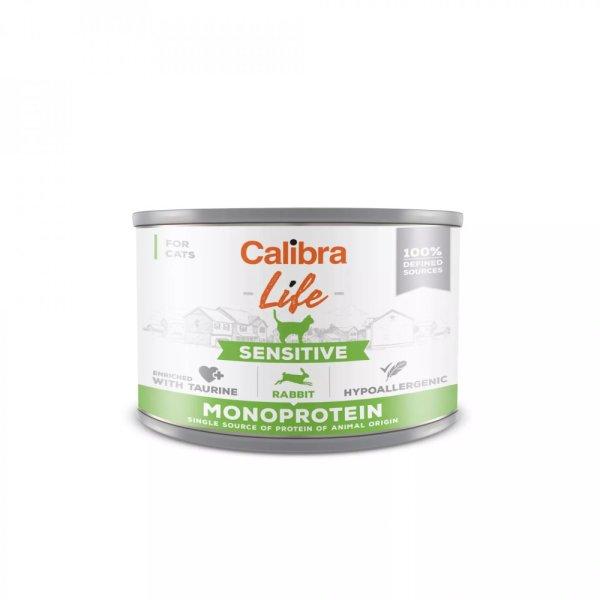 Calibra Cat Life Sensitive Rabbit 200g