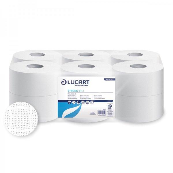 Lucart Strong 19 J Mini toalettpapír 2 réteg cellulóz 130m 12tekercs/csomag