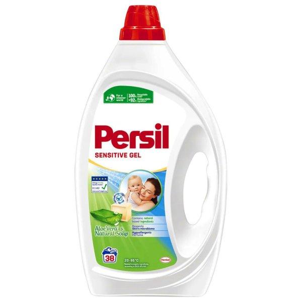 Persil Gél Sensitive Gel Aloe Vera&Natural Soap folyékony mosószer 1,71L 38
Mosásos