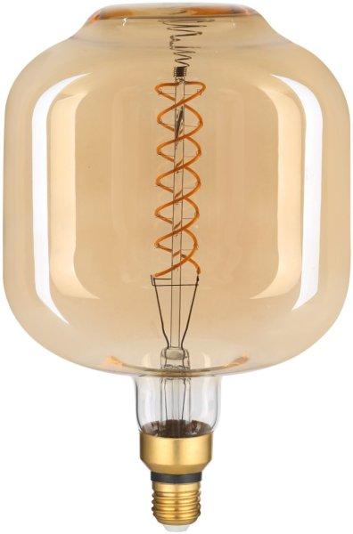 Avide LED Jumbo Filament Ross 180x295mm Amber 8W E27 2400K Fényerőszabályzós