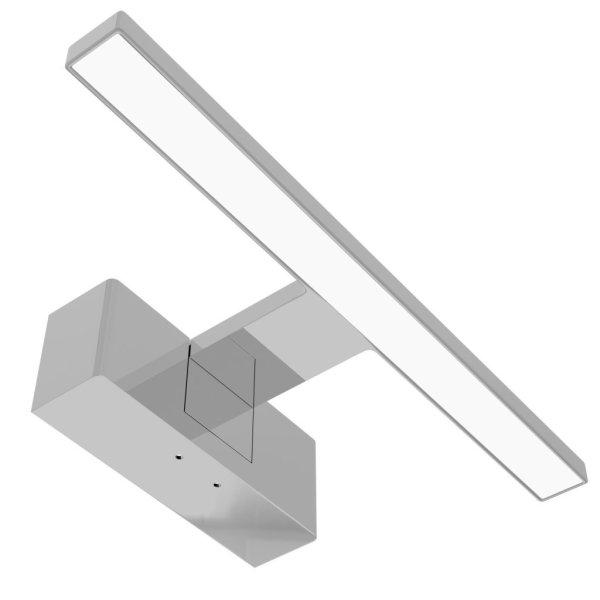 Avide LED Tükörvilágító Lámpa Szerelődobozzal Szögletes Króm 300mm
4000K IP44