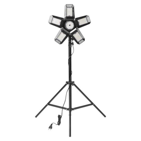 Adviti LED munka reflektor és mennyezeti lámpa 55W tripod állvánnyal, 4950
lm