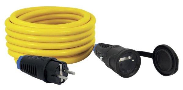 Commel lengő hosszabbító kábel, ipari"schuko" 16 A 250 V ~ 3500 W
IP44, 5m