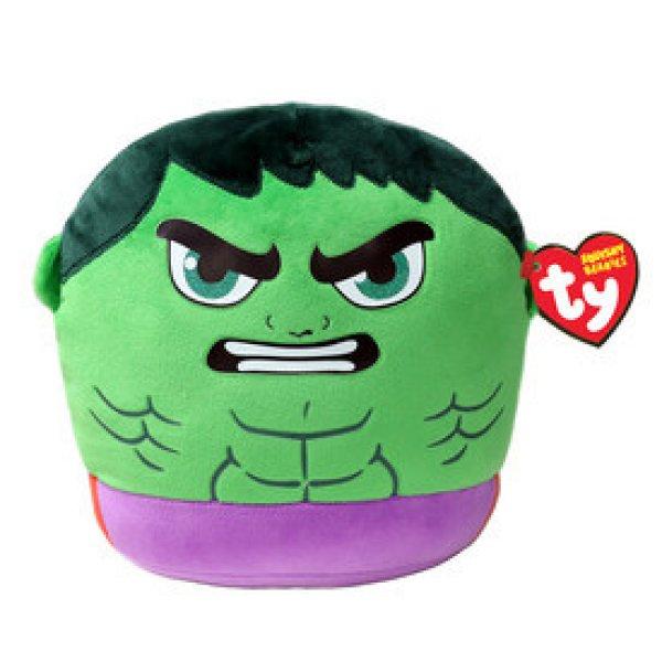 Ty Squishy Beanies párna alakú plüss figura Marvel HULK, 22 cm