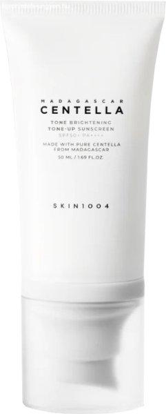 SKIN1004 Fényesítő fényvédő krém SPF 50
Madagascar Centella (Tone Brightening Tone-Up Sunscreen) 50 ml