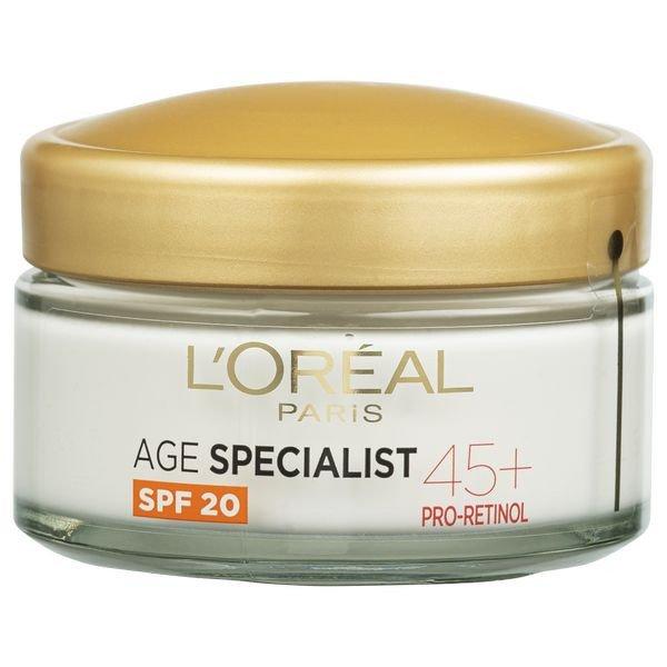 L'Oréal Paris Nappali ránctalanító krém SPF 20 Age
Specialist 45+ 50 ml