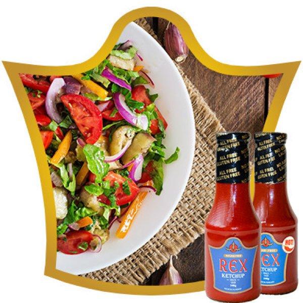 Rex ketchup sugar free 500 ml