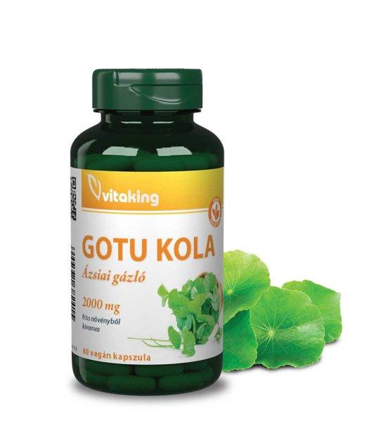 Vitaking Gotu Kola 50:1 kivonat 50mg (60) Caps.