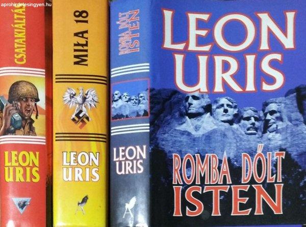 Csatakiáltás + Miła 18 + Romba dőlt Isten (3 Leon Uris-regény) - Leon Uris