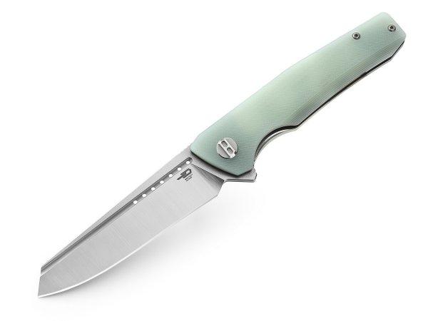 Bestech Slyther BG51B-1 Jade G10 Sandvik 14C28N kés